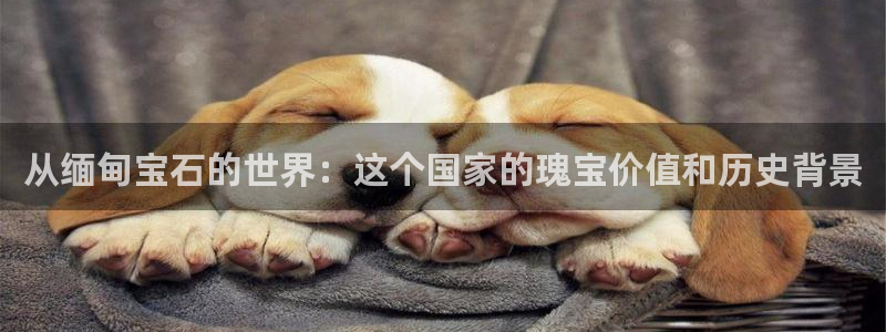 新宝5娱乐然：从缅甸宝石的世界：这个国家的瑰宝价值和历史背景