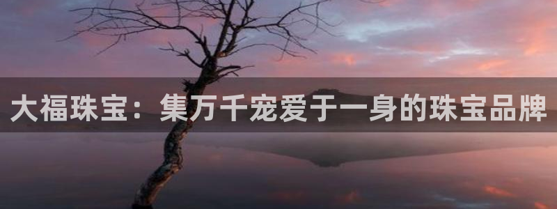 5新宝：大福珠宝：集万千宠爱于一身的珠宝品牌