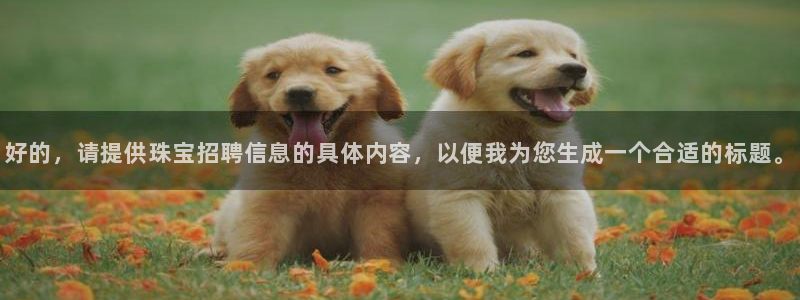 新宝新5：好的，请提供珠宝招聘信息的具体内容，以便我为您生成一个合适的标题。