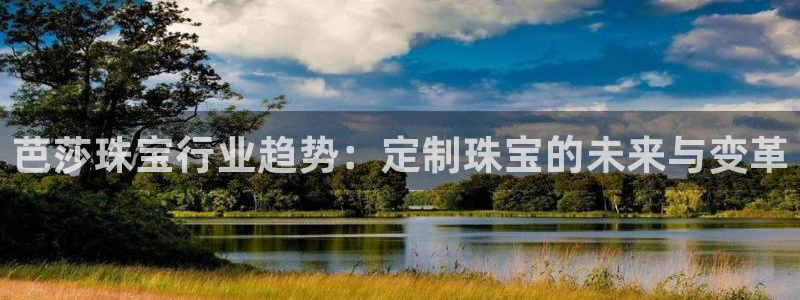 新宝5娱乐家：芭莎珠宝行业趋势：定制珠宝的未来与变革