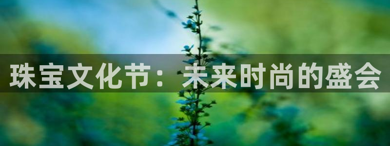 新宝5线路登录检测：珠宝文化节：未来时尚的盛会