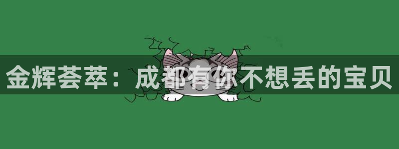 新宝5登录地址：金辉荟萃：成都有你不想丢的宝贝