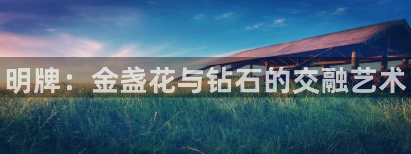 新宝5是谁的：明牌：金盏花与钻石的交融艺术