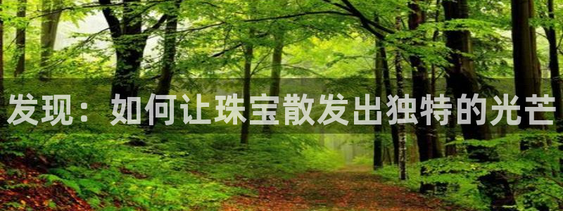 新宝5平台登录：发现：如何让珠宝散发出独特的光芒