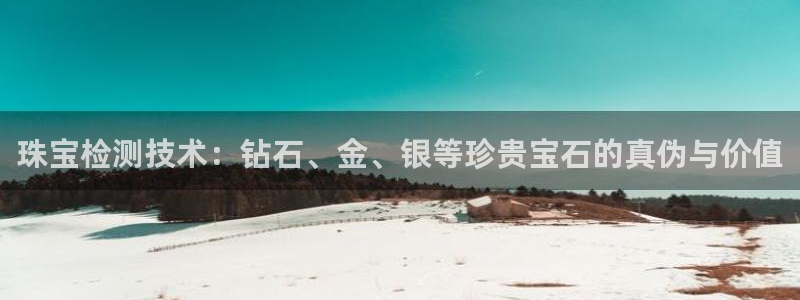 新宝5安卓版：珠宝检测技术：钻石、金、银等珍贵宝石的真伪与价值