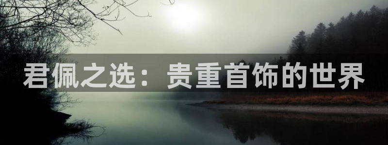 新宝5测速平台登录：君佩之选：贵重首饰的世界