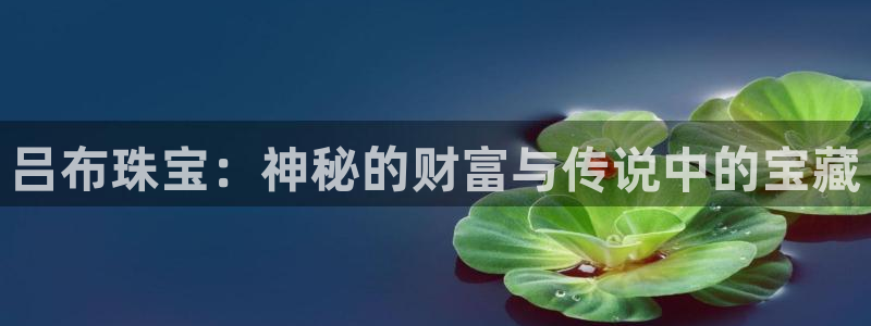 新宝股东张听2 5 5：吕布珠宝：神秘的财富与传说中的宝藏