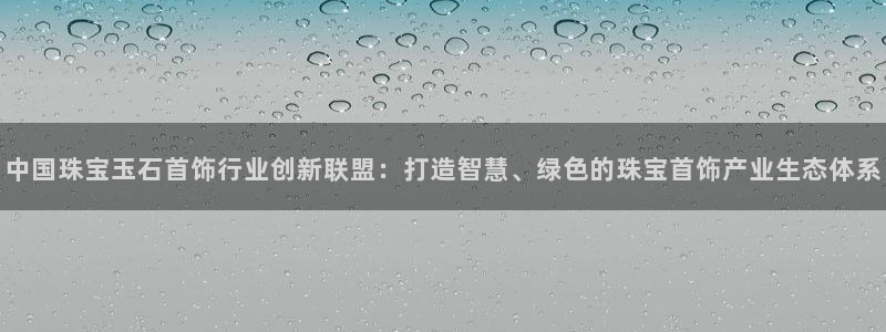 新宝5吴74OOO5：中国珠宝玉石首饰行业创新联盟：打造智慧、绿色的珠宝首饰产业